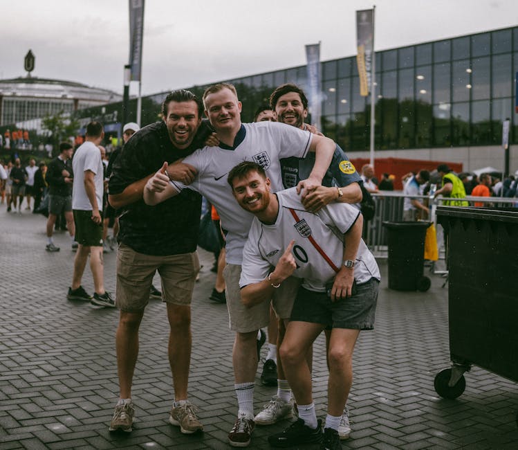 England Fans World Cup Arlington